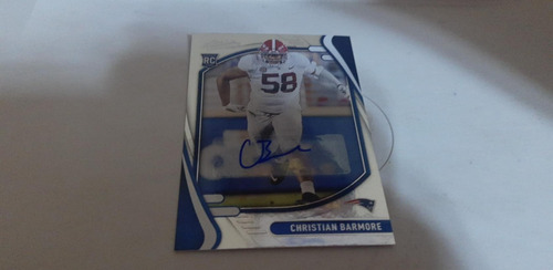 2021 Panini Absolute Rookie Auto Christian Barmore Pats (Usado)
