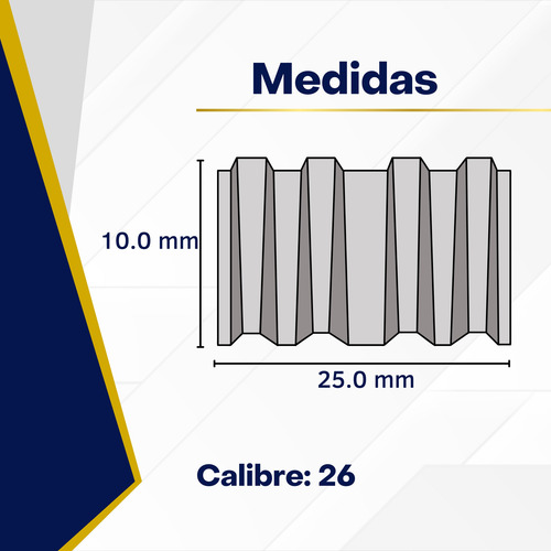 Grapa Corrugada, Judia 3/8 Oslo Caja 5,000 Piezas