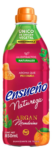 Paquete De 6 Ensueño Natureza Argán Mandarina 850ml