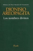 Libro Los Nombres Divinos De Pseudo Areopagita Dionisio