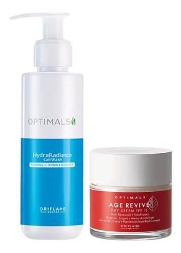 Set Limpiador Espumoso + Crema Nutritiva Aclaradora Oriflame