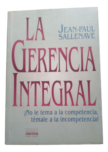 La Gerencia Integral Editorial Norma