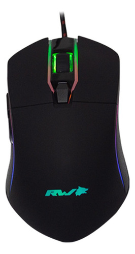 Mouse Gamer Saikano Red Wolf V30 Rgb 4000dpi Alpha S.i.