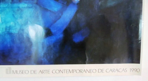 Litografía Póster Cuadro Afiche Ángel Hurtado Museo Arte 