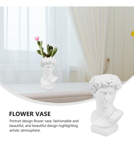 Tocador Pots Con Forma De Estatua Blanca Para Interiores