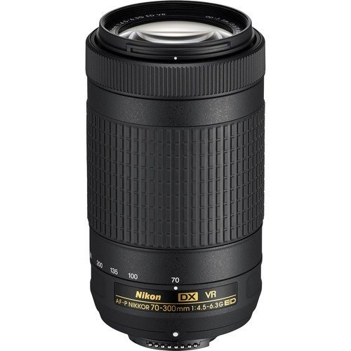 Nikon Af-p Dx Nikkor 70-300mm F / 4.5-6.3g Ed Lente Para Cám