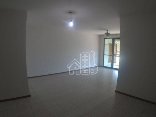 Imagem 2 de 30 de Apartamento Com 3 Dormitórios À Venda, 152 M² Por R$ 650.000,00 - Icaraí - Niterói/rj - Ap3196