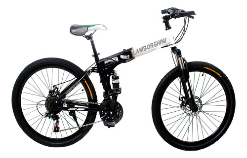 Bicicleta Plegable Rodado 26 Lamborghini Con Cambios Shimano
