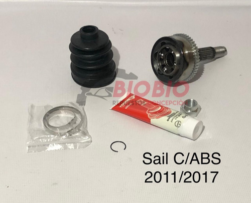 Junta Homocinetica Lado Rueda Chevrolet Sail 2011-2017 C/abs