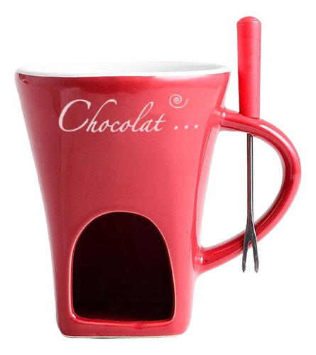 Taza Para Fondue, Taza Para Derretir Chocolate, Utensilios
