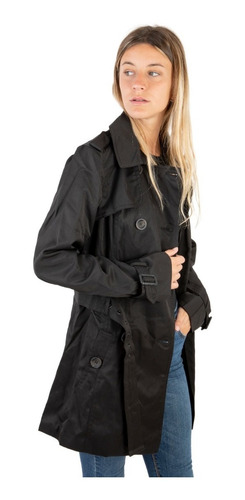 Imagen 3 de 5 de Trench Piloto Mujer Impermeable Buckingham Polo Club