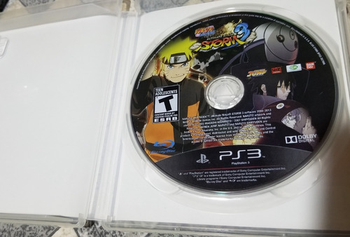 Naruto Shippuden Ultimate Ninja Storm 3 Ps3 Formato Fisico (Usado)
