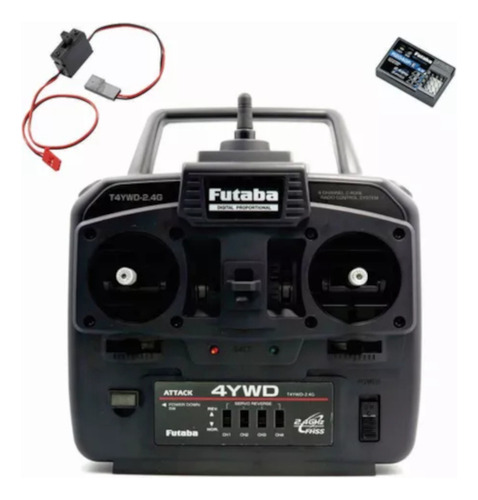 Control Futaba 4ywd 2.4ghz Con Receptor