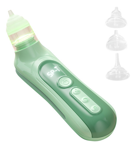 Aspirador Nasal Eléctrico Y Automático Para Bebés Color Verde