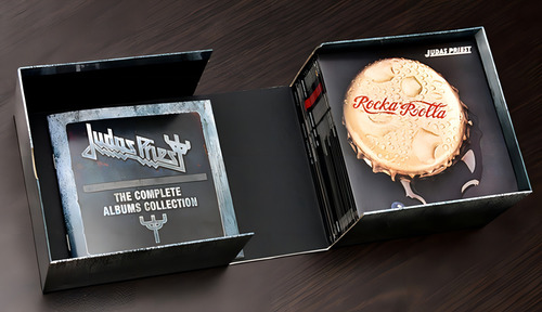 Caja de CD de Judas Priest, colección completa, 19 CD sellados