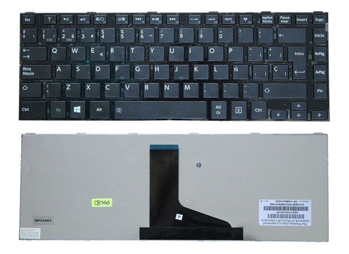 Teclado Toshiba Satellite C800 C805 C840 C845 L800 Español