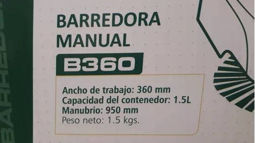 Barredora Manual - 1.5 Lt- Fmt