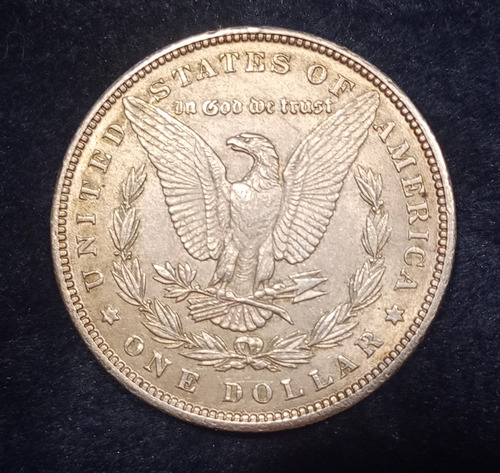 Moneda Usa 1 Dolar 1900 Morgan Plata (Usado)