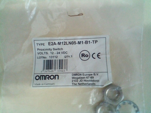 Sensor De Proximidad Omron E2a-m12ln05-m1-b1tp