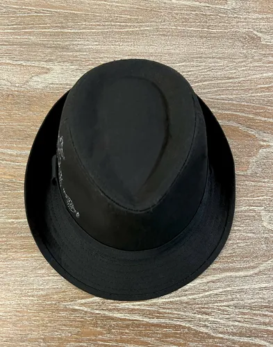 Sombrero Tipo Fedora Hombre - Hard Rock Cafe Original (Usado)
