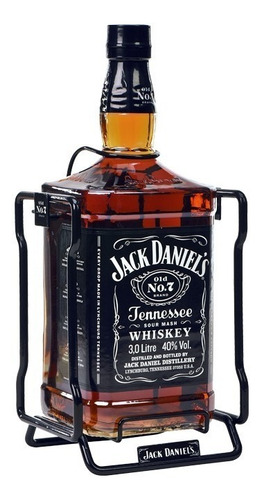 Dia Del Amigo Whiskey Jack Daniels Bot. 3 Litros C/volcador