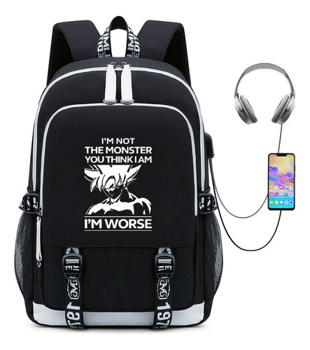 Z Nuevo Goku Dragon Ball Adolescente Estudiante Casual Mochilas