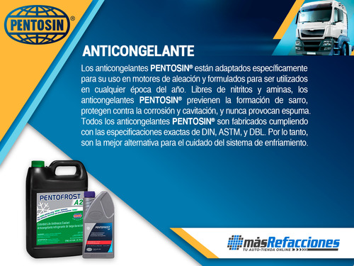 Anticongelante Rosa Porsche Cayenne 2005 V8 4.5 Pentosin