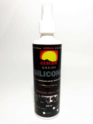 Silicona Uv3 Ultra 480 Ml Protección Para Tu Vehículo 