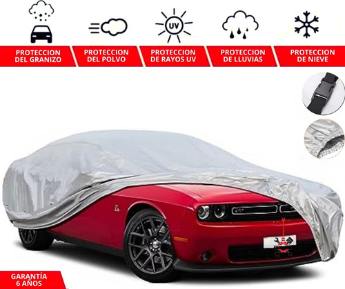 Cubierta Cubreauto Con Broche Impermeable Challenger 2010