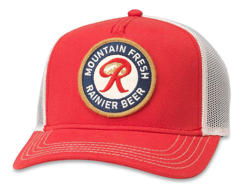 Aguja Americana Valin Rainier Beer Mountain Fresh Trucker Ha