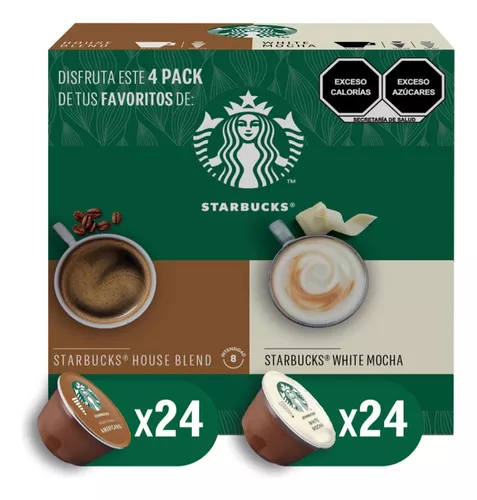 Nescafé Dolce Gusto Starbucks White Moca y House Blend 48
