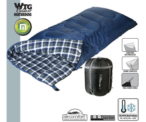Imagen 4 de 5 de Bolsa De Dormir Waterdog T Road -12ºc Muy Amplia