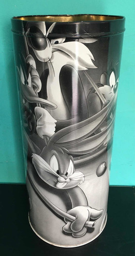 Lata Gigante - Looney Tunes Guardatodo Ind. Argentina Vacia (Usado)