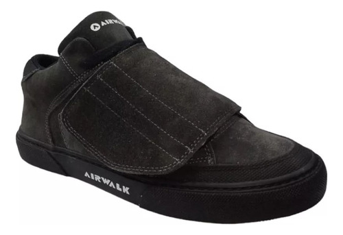 Zapatillas Airwalk Stone Negra Skate Urbana Cosida Reforzada