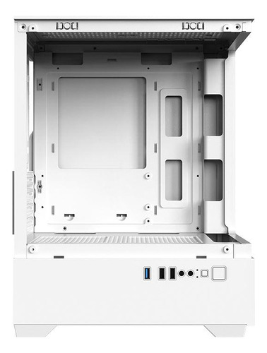 Gabinete Gamer Acegeek Shadow Mid-tower Lateral/vidro Branco