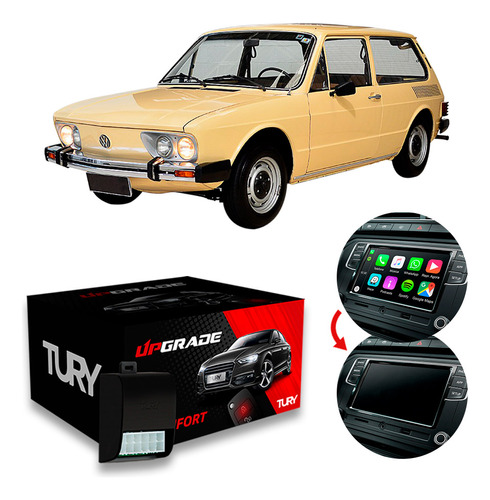 Módulo Desliga Som Vw Brasilia 1973 A 1982 Rádio Automotivo