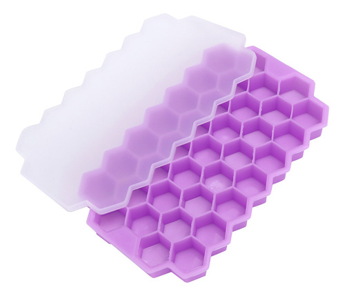 Bandejas De Gelo Para Freezer Com Tampa, 2 Unidades