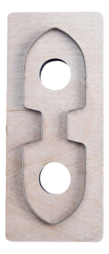 Troquel De Corte De Cuero De Madera Llaveros Estilo B
