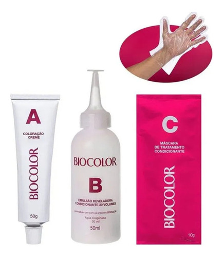 Tintura Biocolor Coloração 5.59 Acaju Púrpura