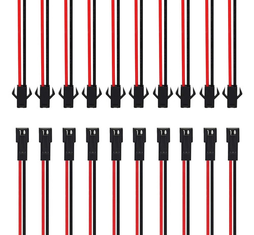 Gikfun Jst Sm 2-pins 2p Conector Hembra & Macho Plug Wire Ca