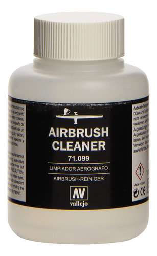 Limpiador De Aerógrafo Vallejo 85 Ml