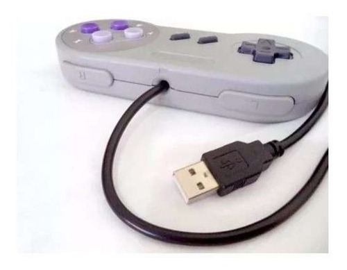 Controle Usb Super Nintendo Snes Joystick Windows Raspberry