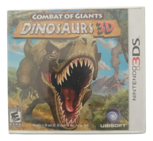 Combat Of Giants Dinosaurs 3ds 100% Nuevo Original Sellado