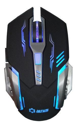 Juego de 10 ratones Fio de 1,40 m, USB, LED RGB, 6000 Dpi, Lotus Lt-t6