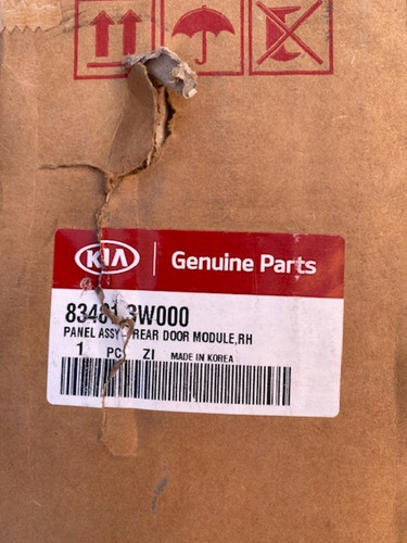 Imagen 5 de 5 de Cremallera Puerta Trasera Derecha Kia Sportage Sin Motor