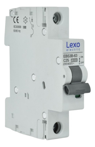 Pack - 3 Int. Automatico Lexo 1x25a 10ka C - 5310025