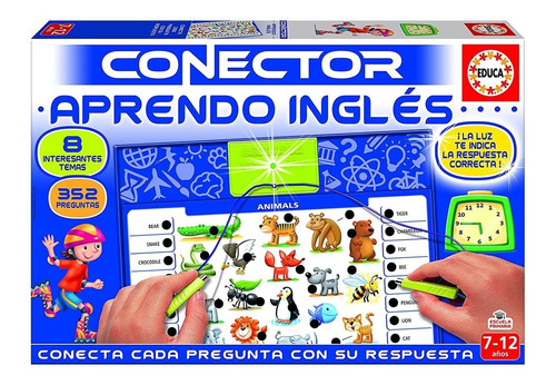 Juego Didáctico Aprender Ingles 352 Preguntas P/ Niños Febo