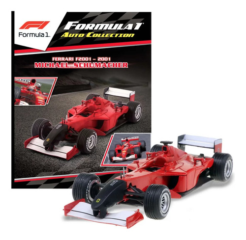 Formula 1 - Ferrari F2001 - Schumacher - Modelo A Escala