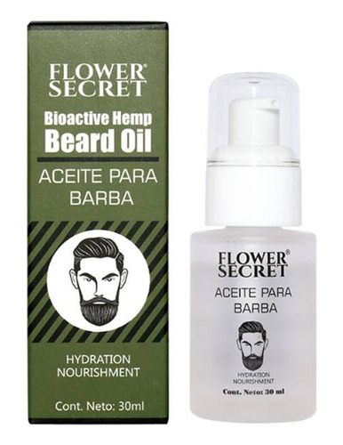 Aceite Para Barba 30 Ml, Flower Secret