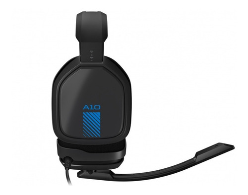 Imagen 4 de 4 de Diadema Logitech Astro Gamer A10 Negro/azul 939-001594
